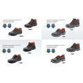 PU Injection Outsole Steel Toe Cap Safety Worker Shoes